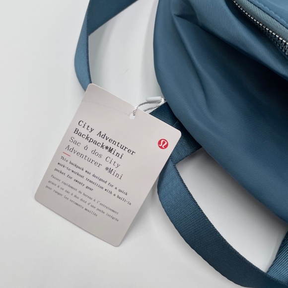 Lululemon City Adventurer Backpack Mini in Blue 10L - Picture 9 of 10